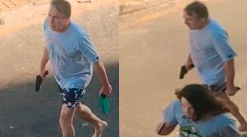 Após ter a gestão criticada, o prefeito de Cabo Frio, Adriano Moreno, se revoltou e fez ameaças a moradores com uma arma. (Foto: reprodução)