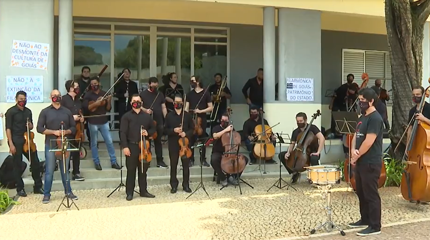 Músicos da Filarmônica de Goiás serão recontratados em Março, diz governo