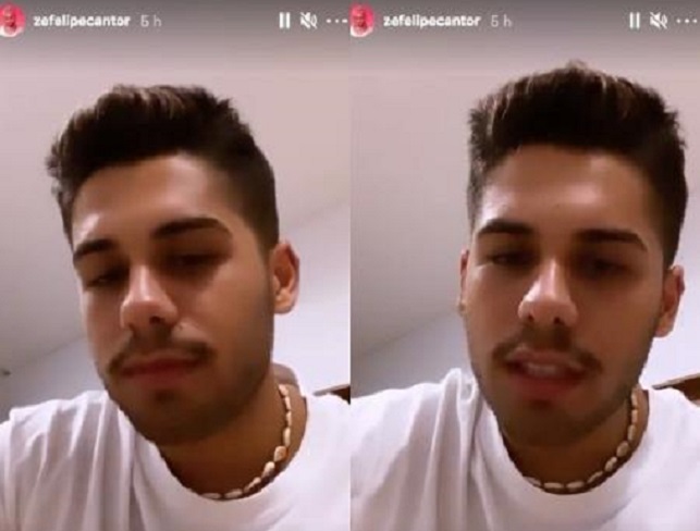 Virgínia Fonseca Zé Felipe, filho de Leonardo, diz que está com covid-19 pela segunda vez