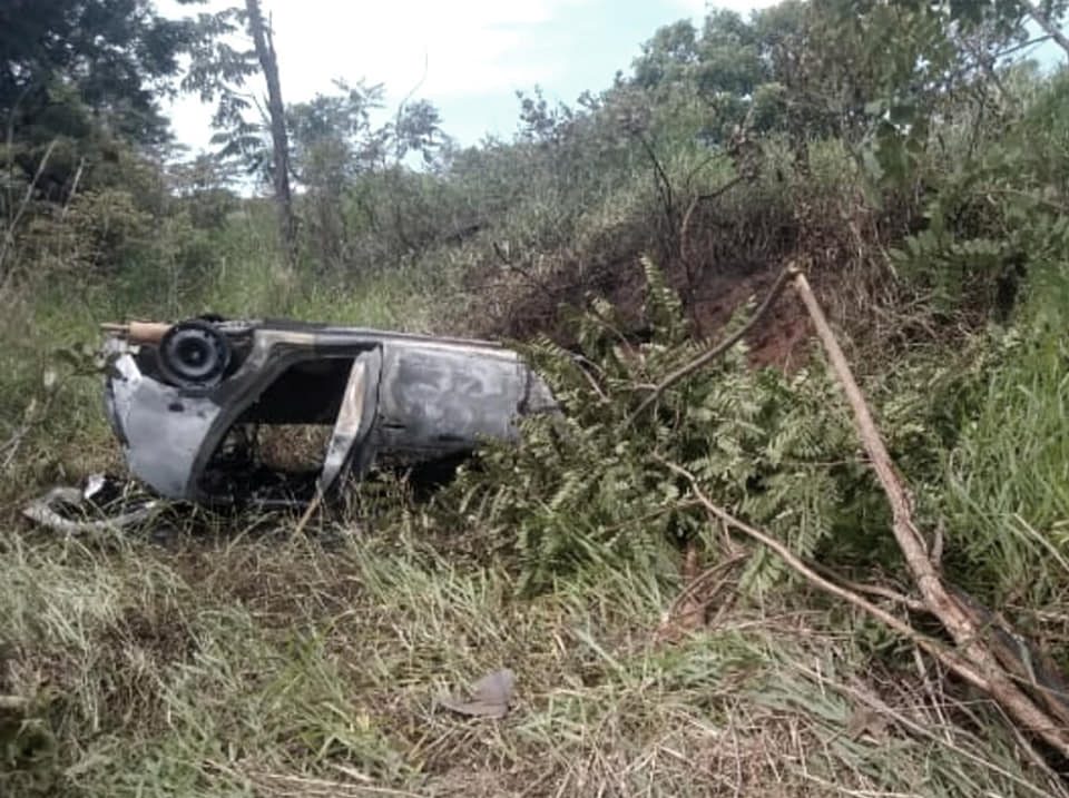 Capotamento perto de Caldas Novas deixa três feridos