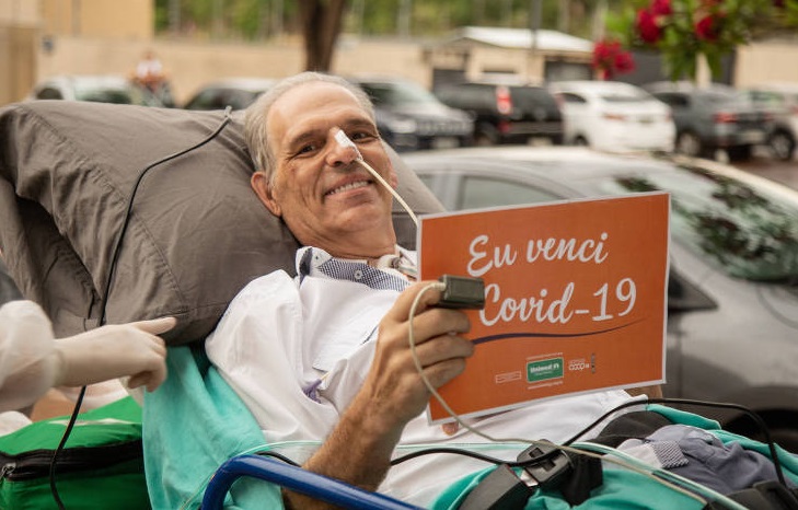 dinho covid-19 Pastor que negava gravidade da Covid muda de ideia após 'vale da sombra da morte'