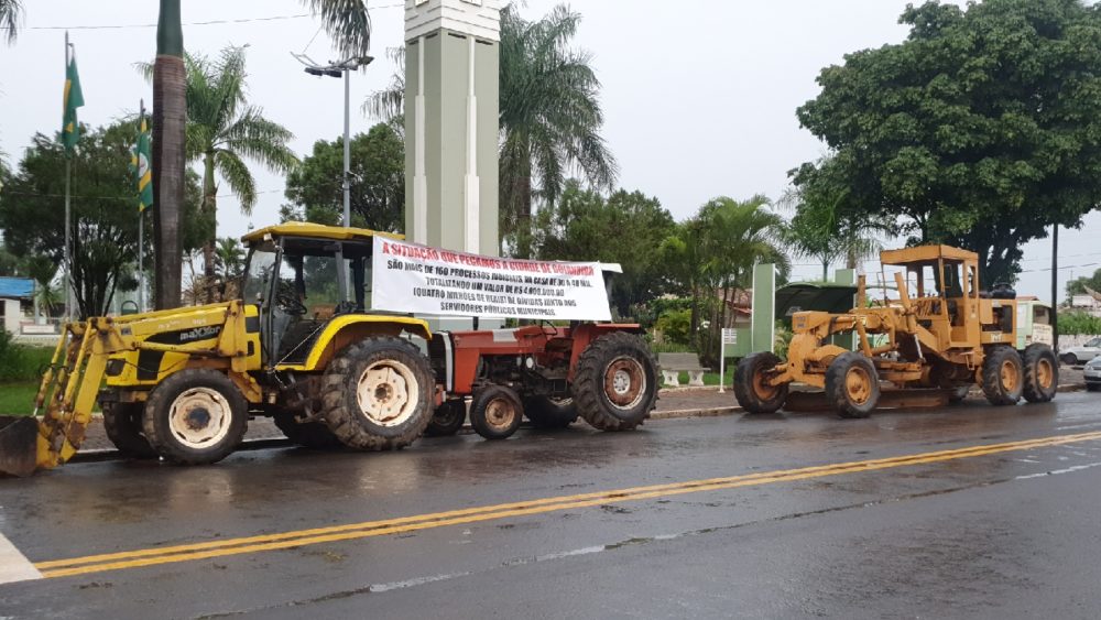 Prefeito de Goiandira diz que gestão passada deixou maquinário sucateado