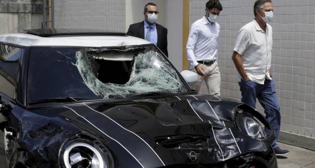 Morre mulher atropelada pelo jogador Marcinho, ex-Botafogo