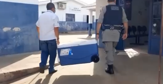 Depois de mil imunizações, Caldas recebe 720 doses da AstraZeneca, nesta terça