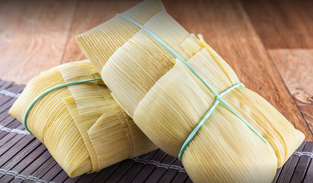 Pamonha vendida na pamonharia da comerciante Simone (Foto: Reprodução / Pamonharia Frutos da Terra)