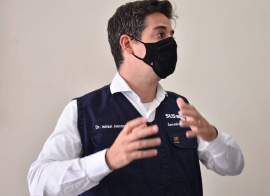 Secretário estadual de Saúde, Ismael Alexandrino (Foto: Jucimar de Sousa)