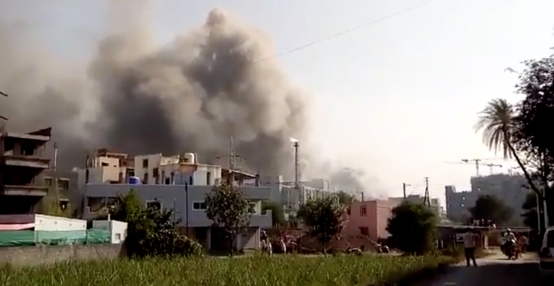 Incêndio atinge instituto na Índia que fabrica vacina de Oxford; imunizantes não foram afetados (Foto: Reprodução Redes Sociais)