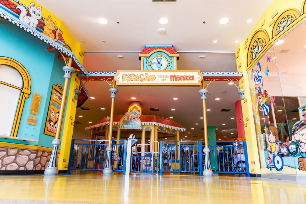 ESTAÇÃO TURMA DA MÔNICA NO SHOPPING CERRADO GOIÂNIA