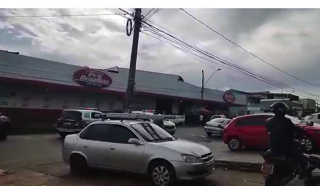 Tentativa de extorsão mobiliza a Polícia Militar; veja vídeo