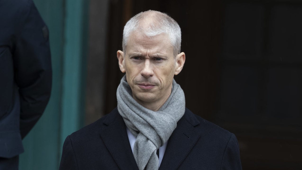 Ministro do Comércio francês, Franck Riester (Foto: Reprodução / The Guardian / AFP) mercosul