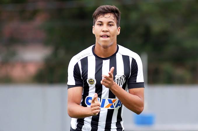 Kaio Jorge, atacante do Santos (Foto: Redes sociais)