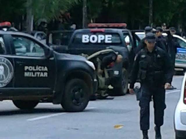 Autor das ameaças foi contido pelo Bope (Foto: Divulgação)