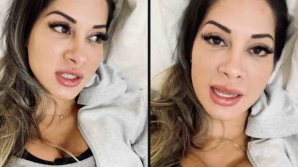 Com Covid-19, Mayra Cardi diz que está com dor de cabeça e falta de ar