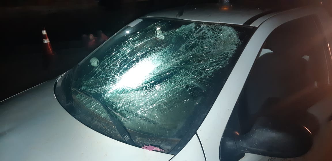 Homem é atropelado após invadir BR-153 com quadriciclo em Professor Jamil; vídeo 