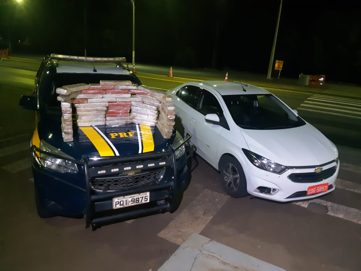 Em três dias, PRF faz terceira apreensão de drogas no norte de Goiás - Goiano - uruaçu - polícia