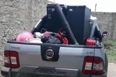 Em Goianira, polícia prende um dos suspeitos de roubar duas casas em Taquaral