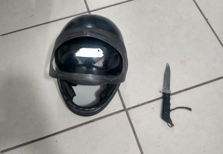 Polícia Civil prende suspeito de quebrar viatura e tentar esfaquear policiais em Morrinhos