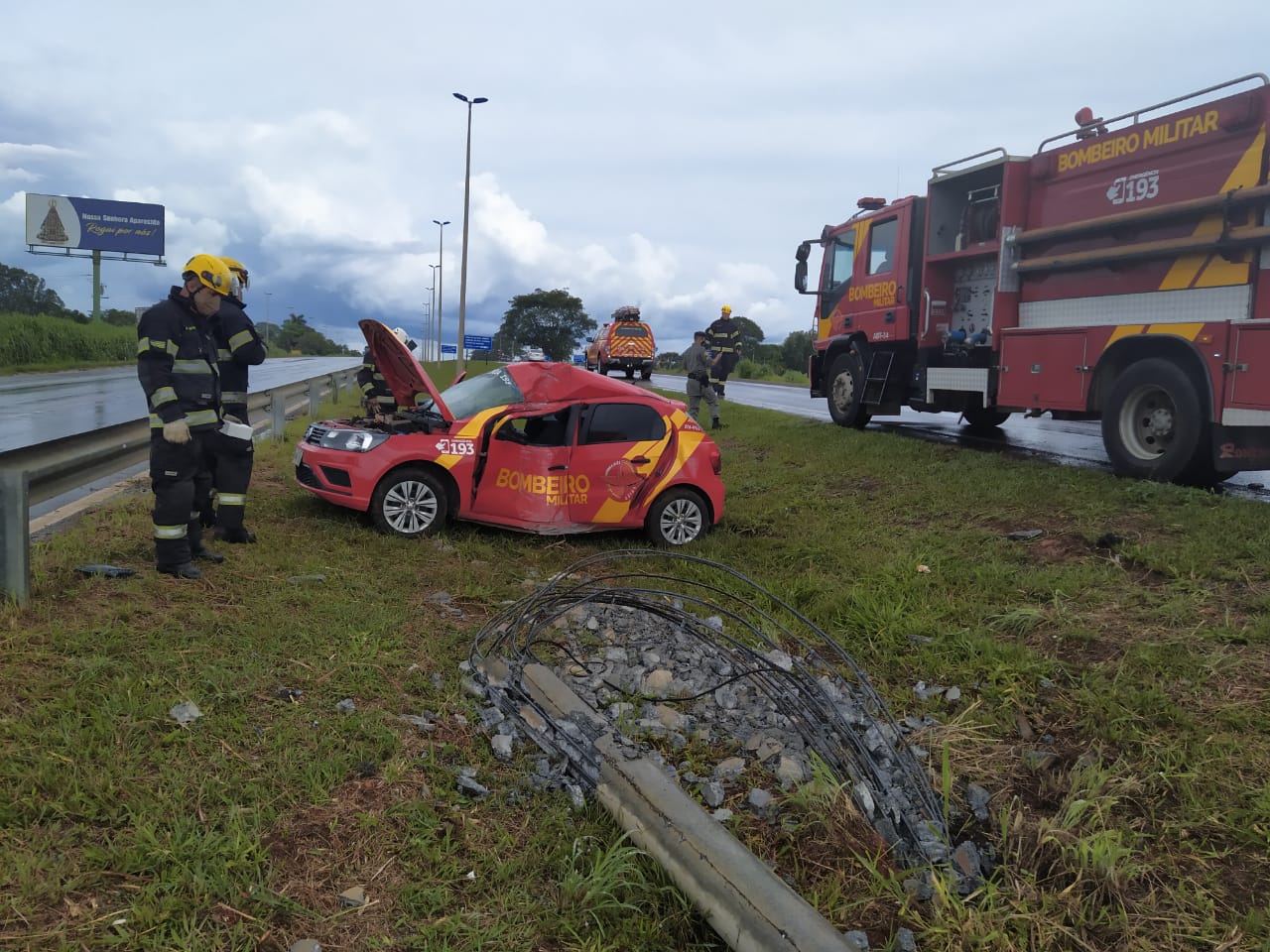 Bombeiro morre em acidente na GO-020, em Goiânia