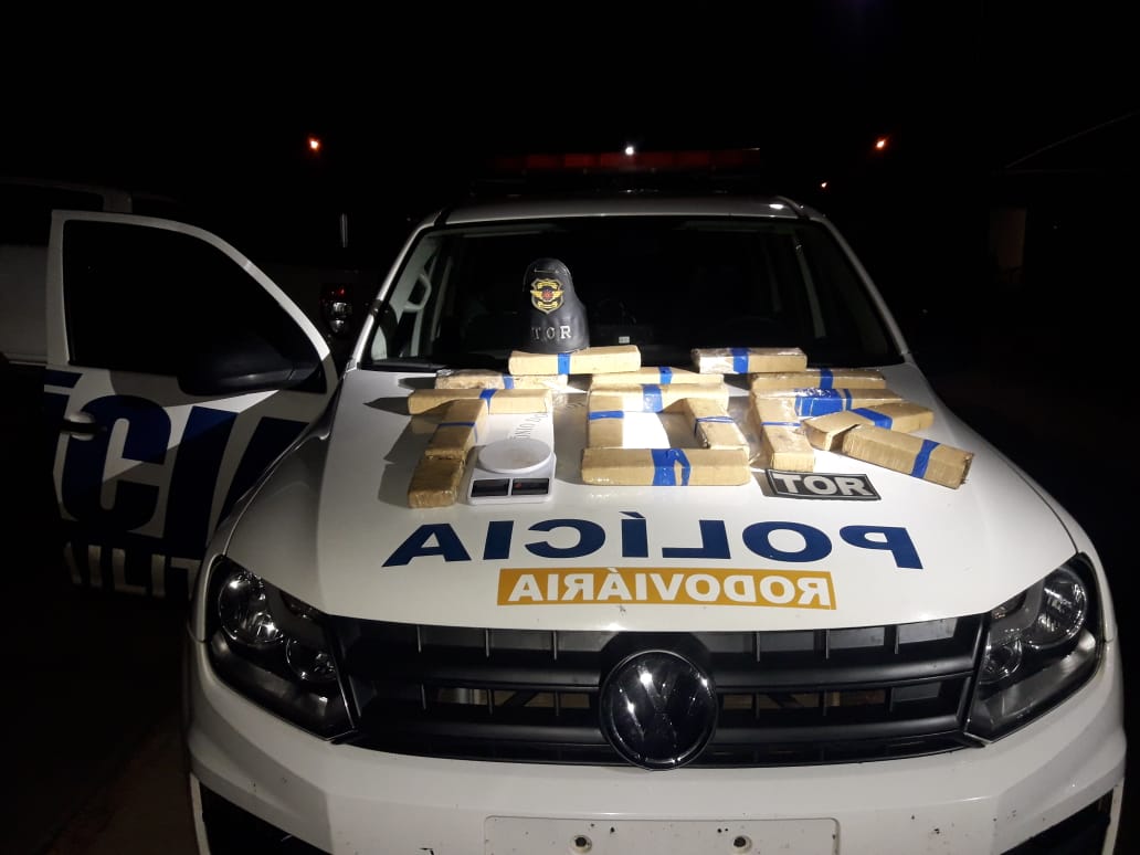 PM apreende quase 50 kg de maconha e quatro são presos por tráfico em Goiânia