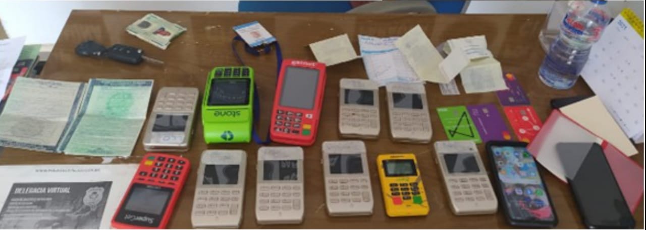 Dupla suspeita de clonar cartão é preso pela segunda vez em uma semana (Foto: Reprodução / PM)