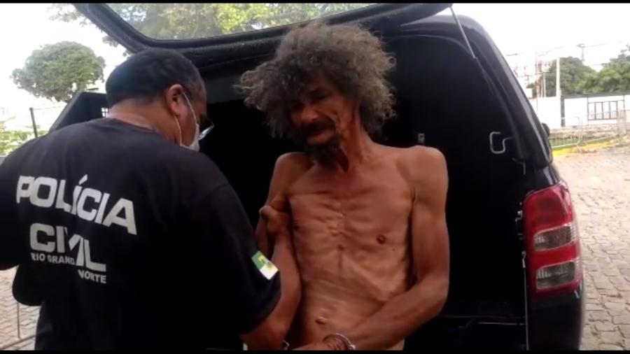 O homem suspeito de matar 19 pessoas atropeladas no Rio Grande do Norte em 1984 foi preso 36 anos após o crime. (Foto: Certa Natal/reprodução)