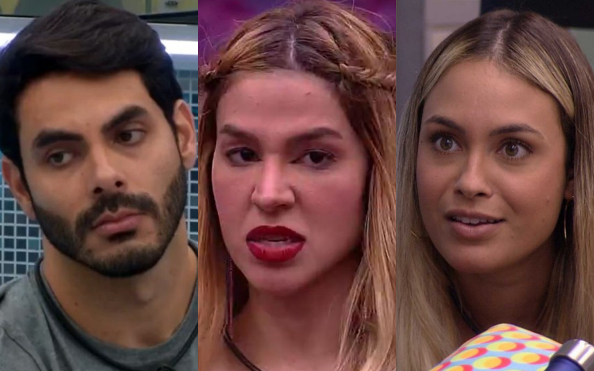 BBB 21: Rodolffo, Kerline, e Sarah se enfrentam no primeiro Paredão