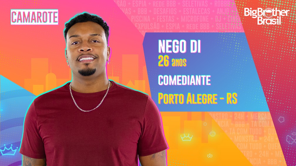 Nego Di, participante do BBB 21, é acusado de machismo por jornalista