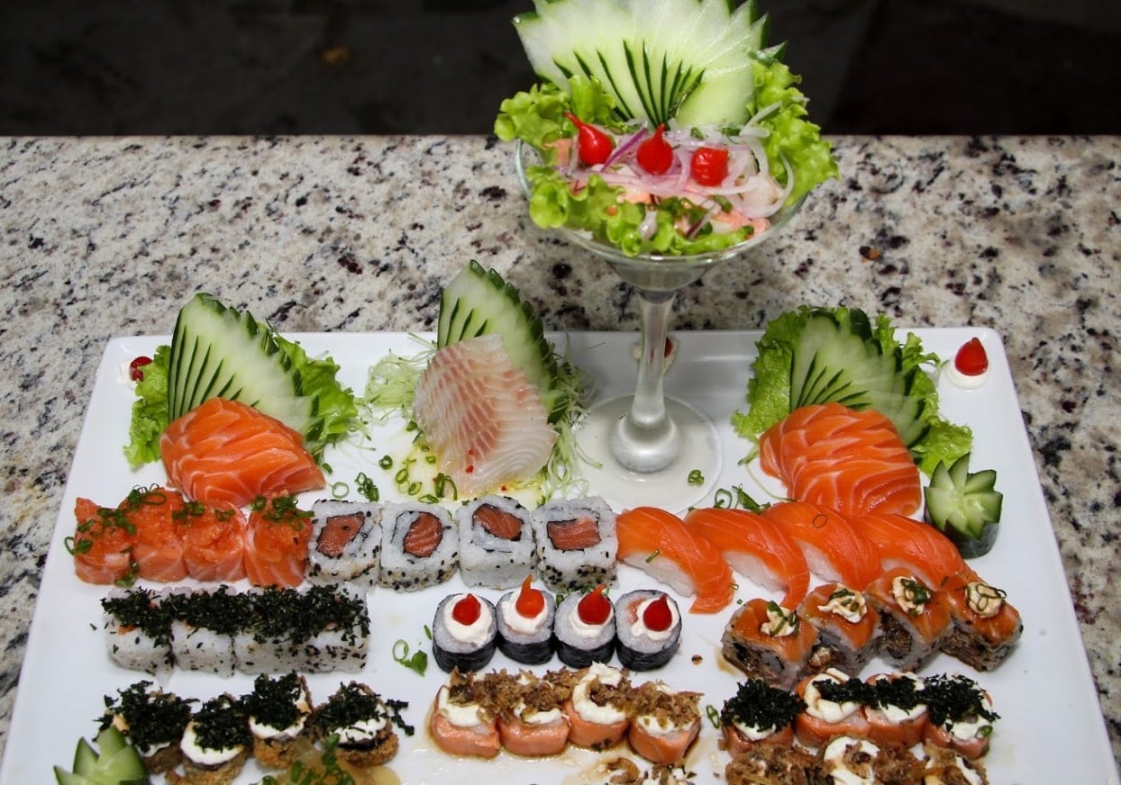 comida japonesa em Goiânia