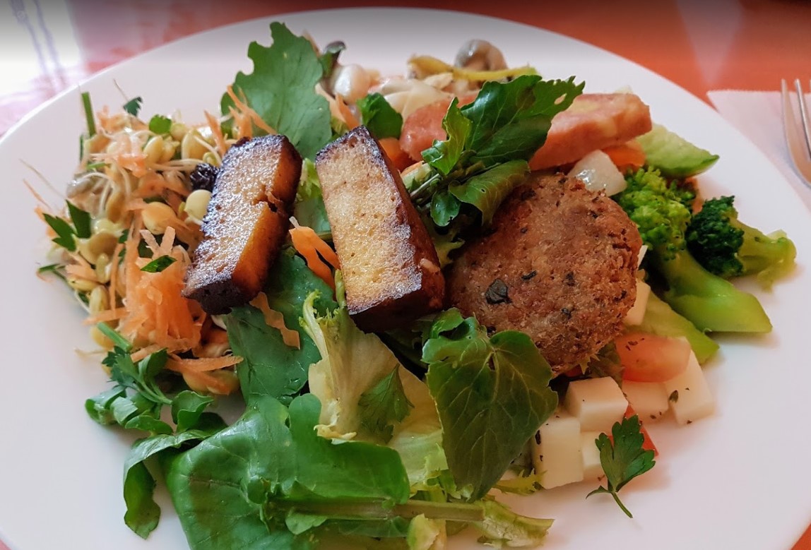 comida vegana e vegetariana em Goiânia