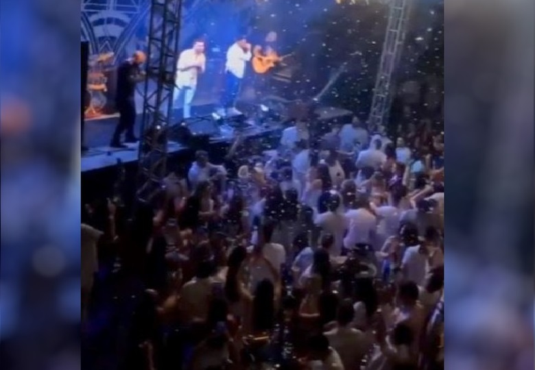 Max e Luan se pronunciam após show com aglomeração e pessoas sem máscara