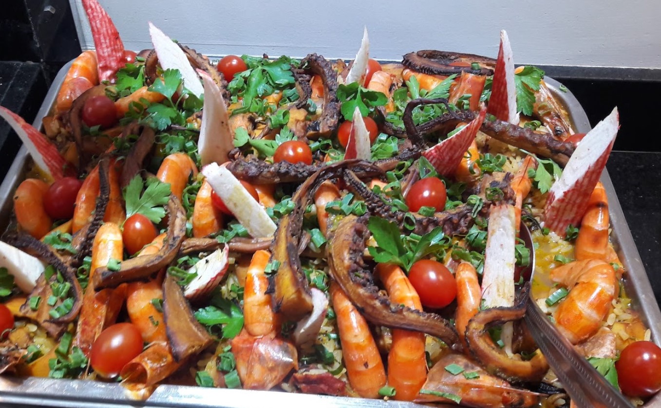 frutos do mar em Goiânia