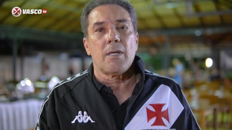 Luxemburgo, o Luxa, fez quer empenho do time contra o Bahia (Foto: divulgação/Vasco TV)