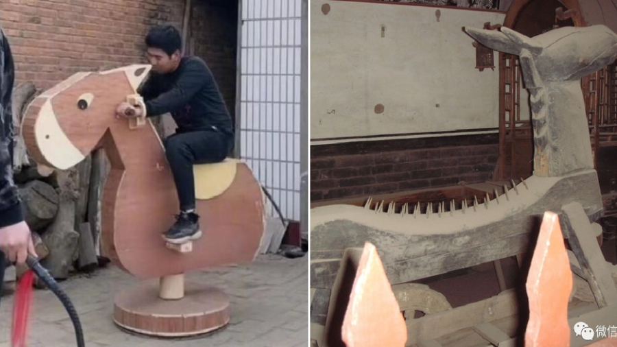 Chinês se desculpa após criar 'brinquedo' que torturava mulheres no passado