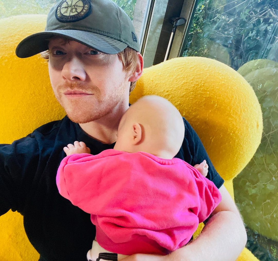 Rupert Grint diz que avalia abandonar carreira de ator após nascimento da filha
