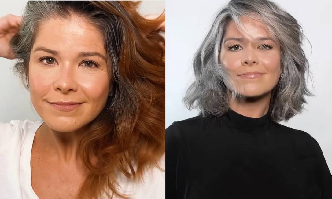 Samara Felippo mostra cabelo totalmente grisalho; confira imagem