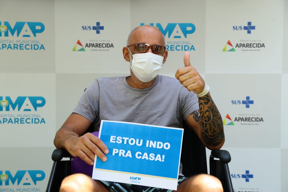 Sexto manauara tem alta do Hospital Municipal de Aparecida de Goiânia