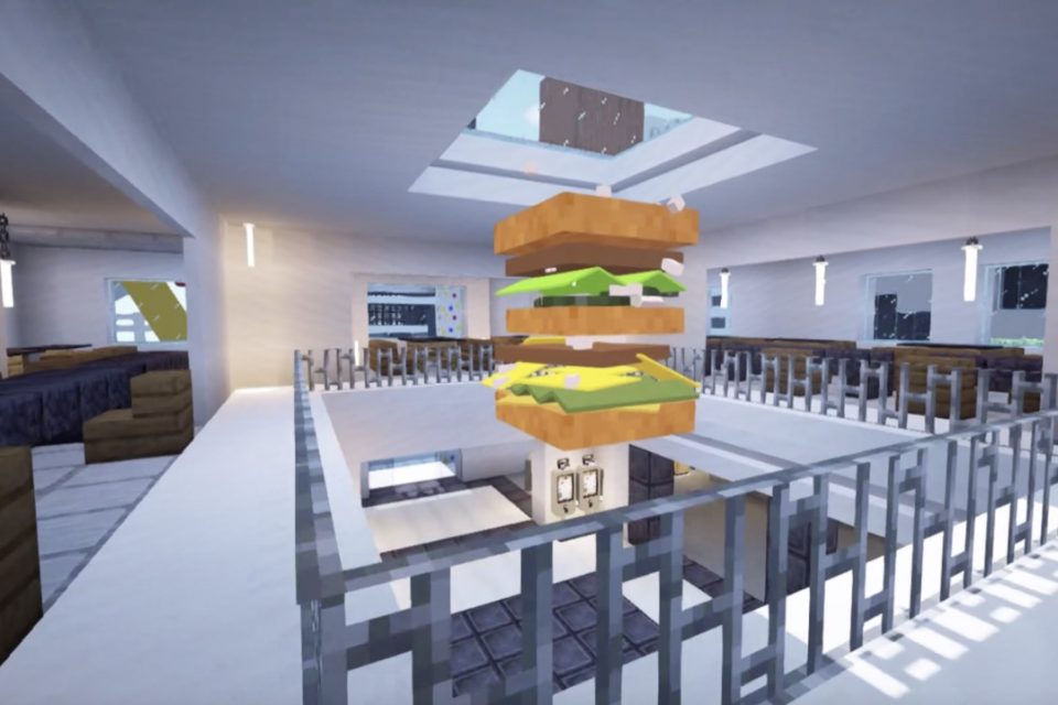 Méqui 1000 Minecraft the sims McDonald's
