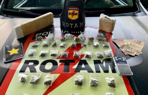 Ao abordar suspeito de tráfico, polícia descobre participação em homicídio