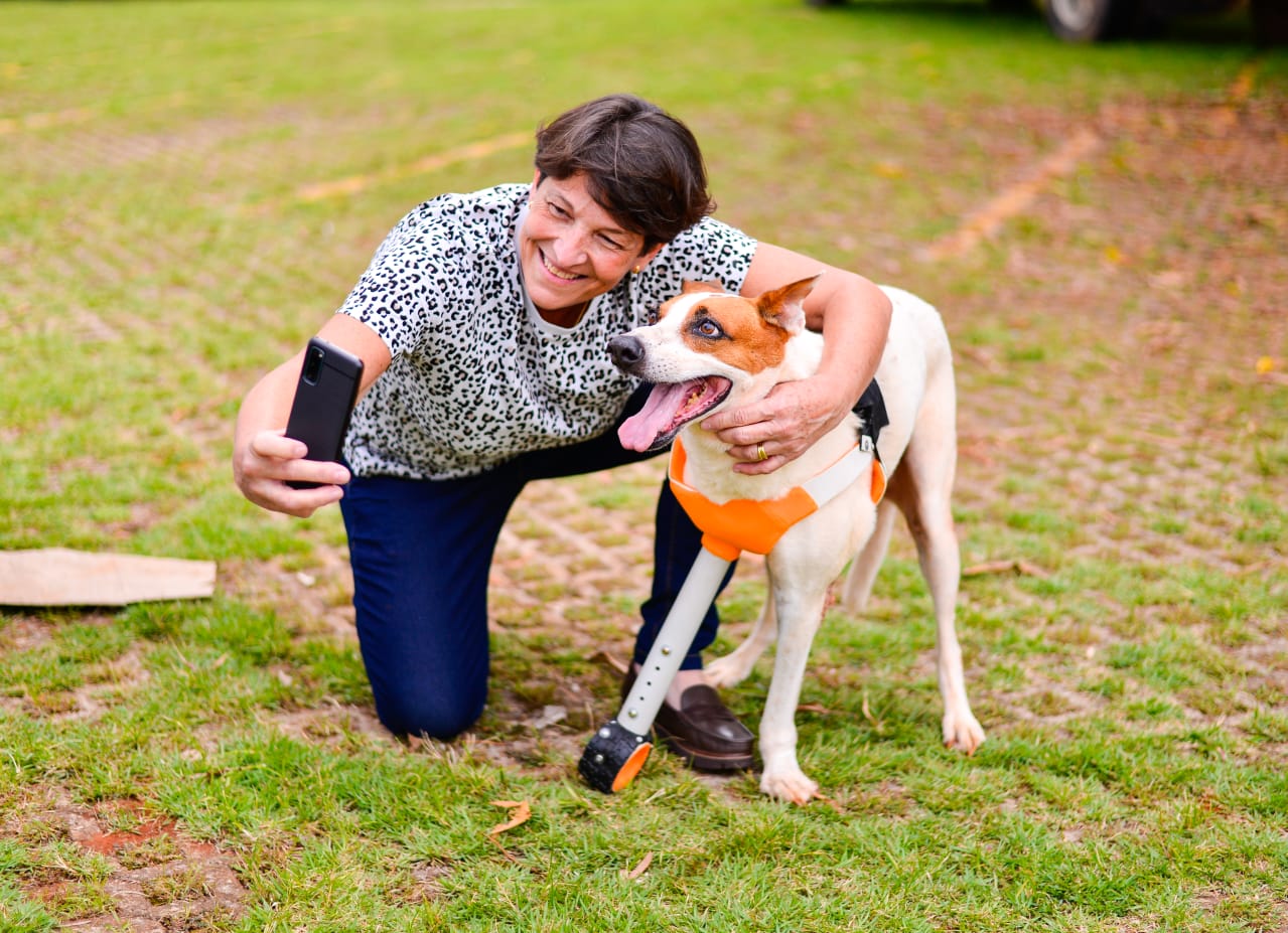 Conheça a história do cão Baré e da arara Rosa (Foto: Jucimar de Sousa/Mais Goiás)
