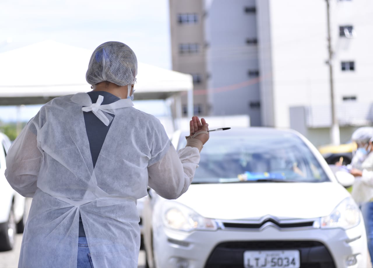 Profissionais de saúde também podem comparecer sem agendamento prévio (Foto: Jucimar de Sousa/Mais Goiás)