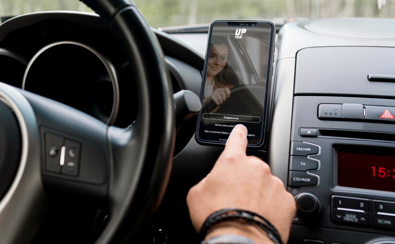 UP Trip Goiânia terá novo app de corrida com opção de selecionar apenas motoristas mulheres