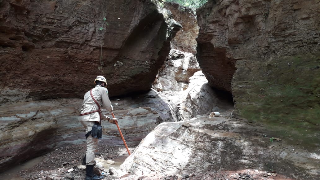 Corpo de homem é levado por enxurrada e encontrado sem vida, em Luziânia