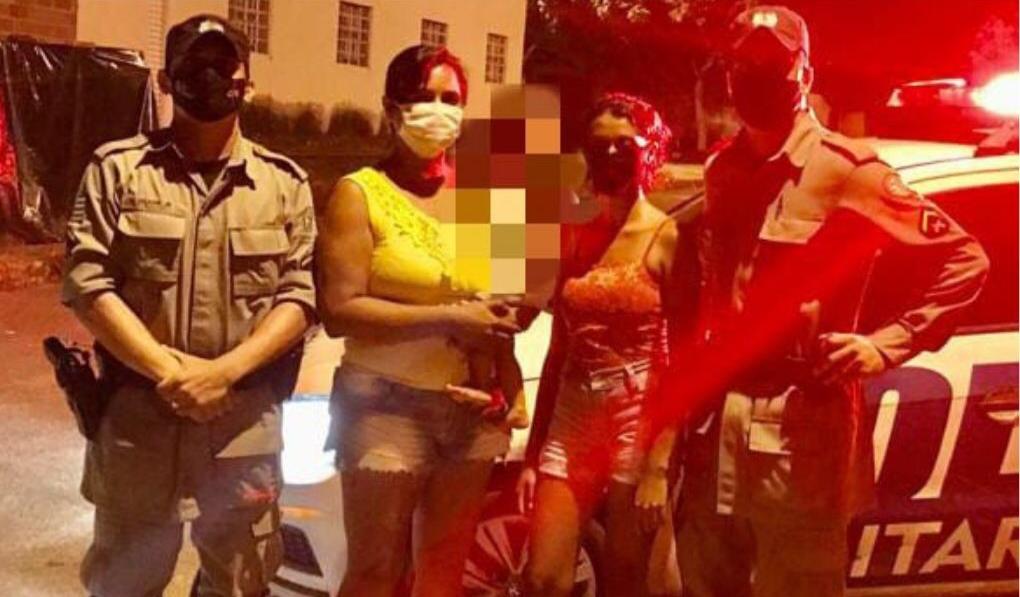 Policiais militares salvam bebê de um ano em Jussara