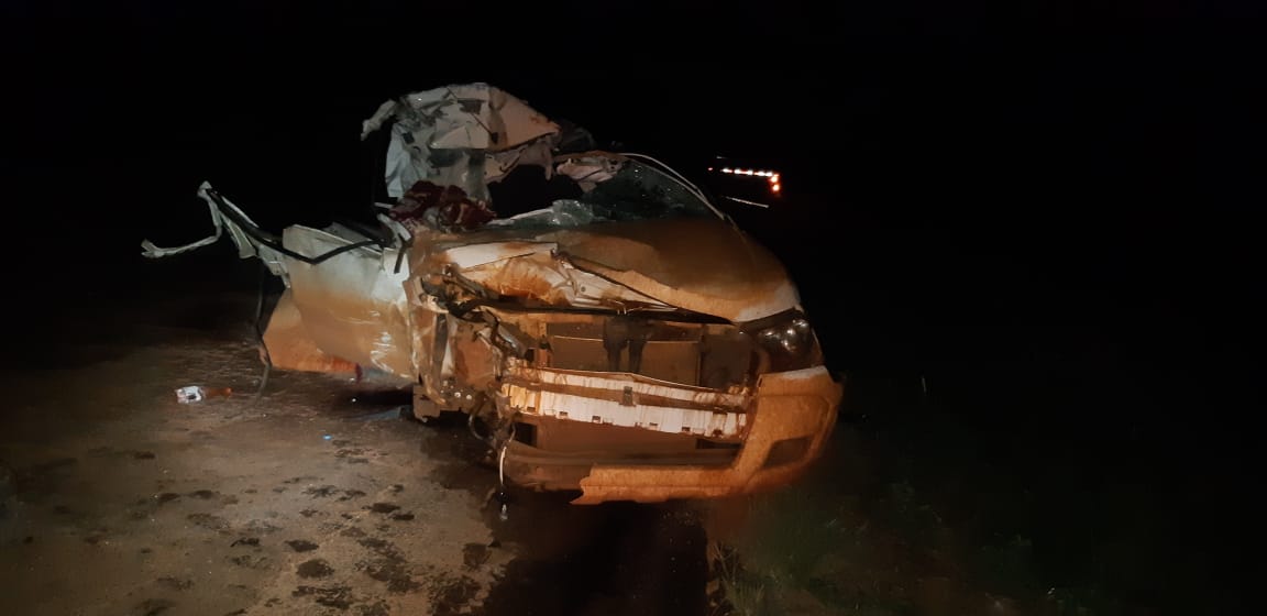 Motorista embriagado bate na traseira de caminhão e passageiro morre na BR-158, em Caiapônia