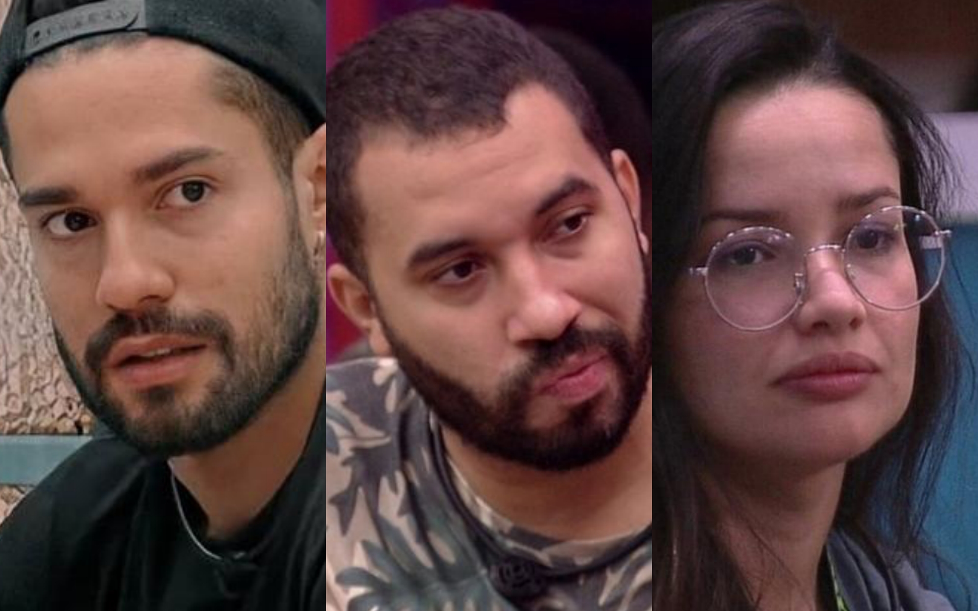 BBB 21: Arcrebiano, Gilberto e Juliette estão no Paredão