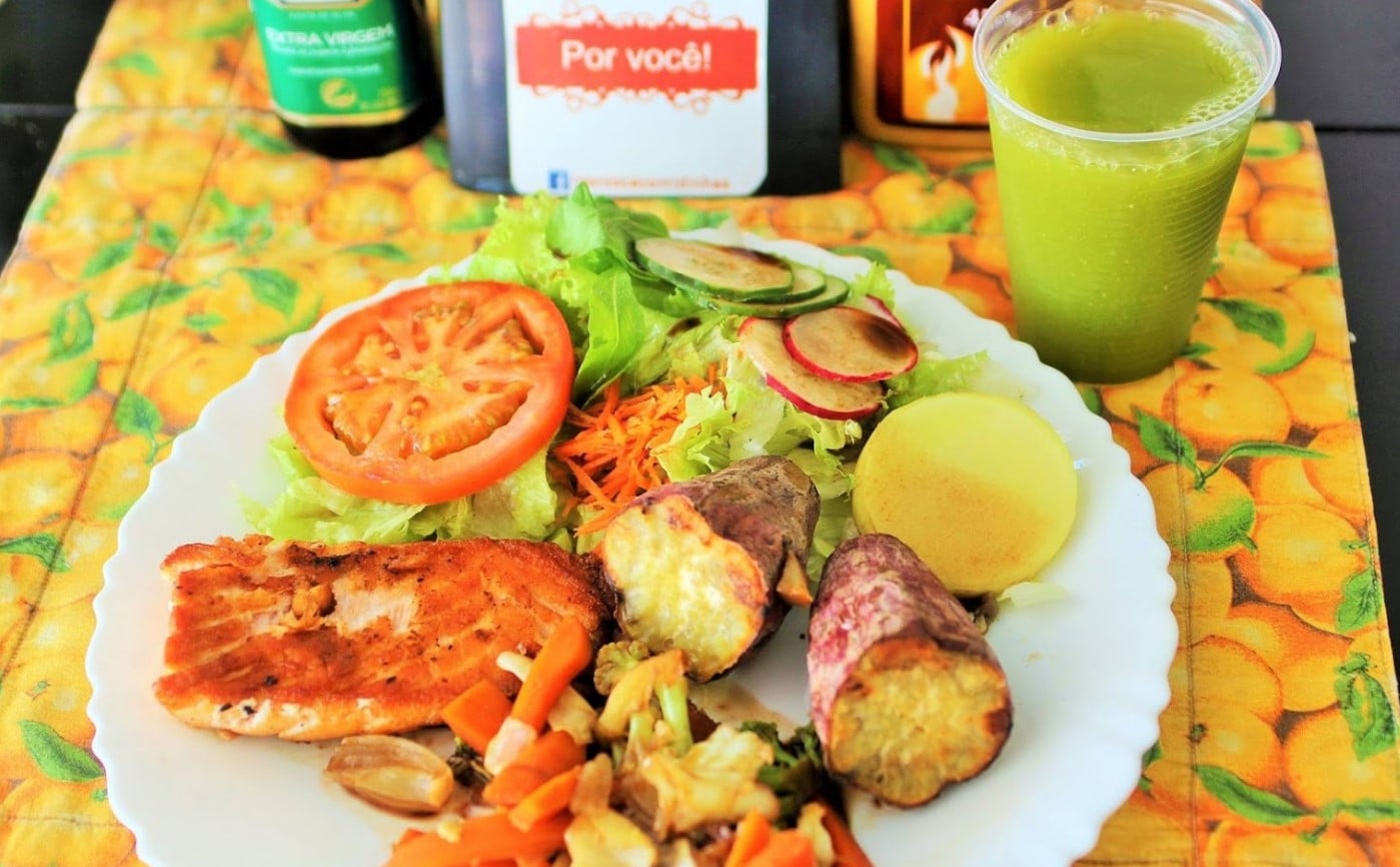 comida saudável em Goiânia