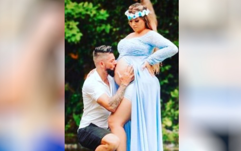 Jogador Marco Goiano e a esposa Joanne Almeida, que deixou internação na UTI, em Goiânia (Foto: Reprodução/Instagram)