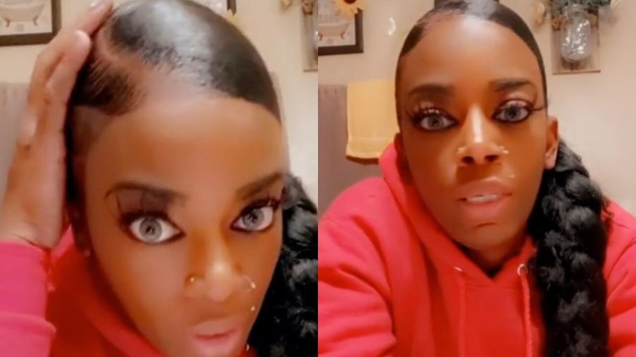 Mulher usa cola em vez de spray e fica com penteado fixo por um mês