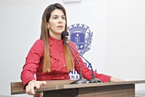 Vereadora Thaís Souza (PP), autora do projeto (Foto: Divulgação)