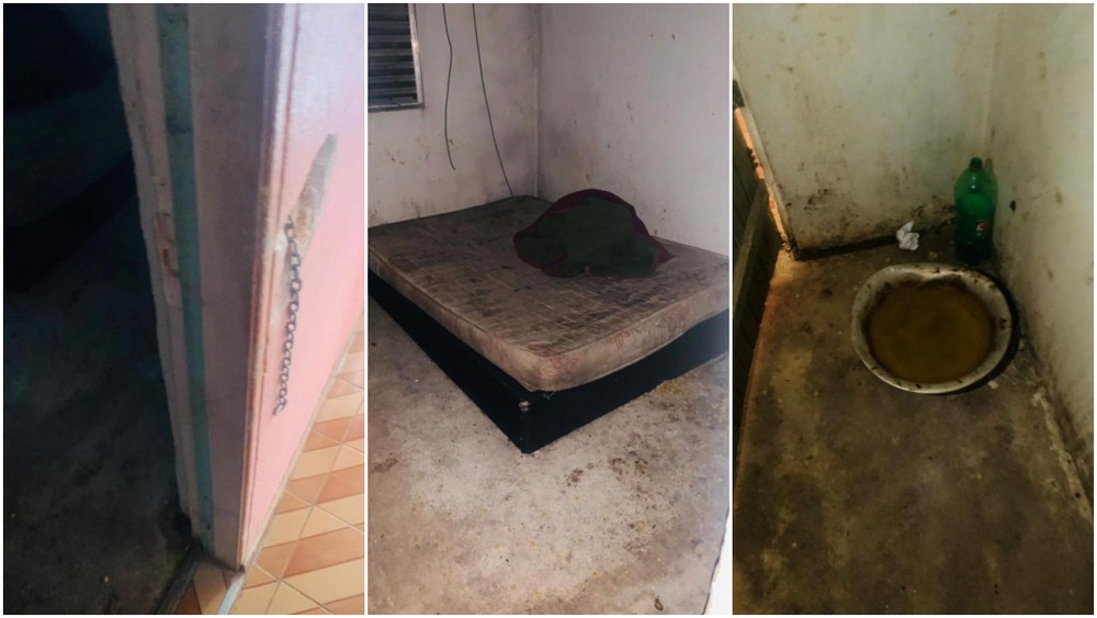 Jovem com deficiência é resgatado de quarto com fezes e ração humana